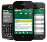bet365 has a mobile application