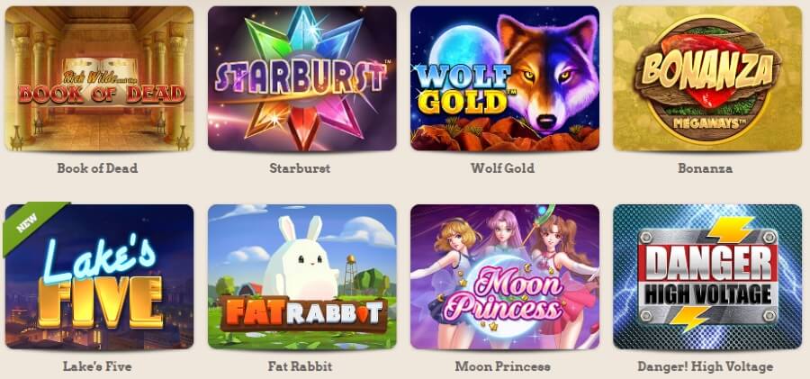 Leo Vegas - the most popular casino games