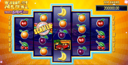 Wheel of Fortune has 720 pay lines